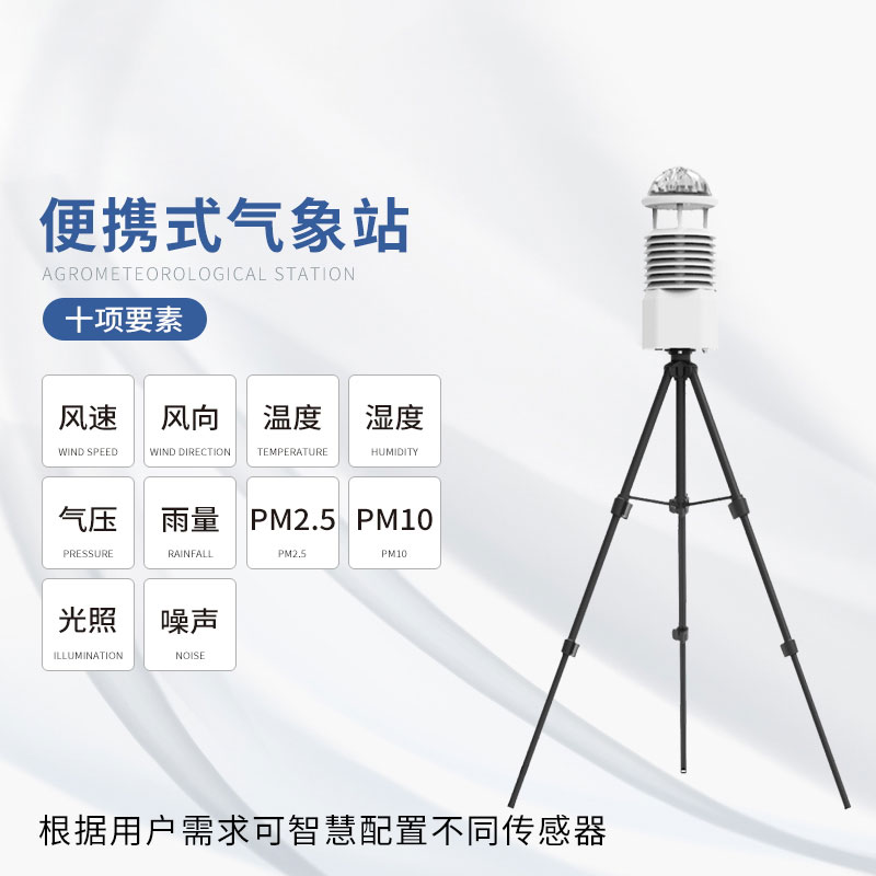 ??十要素便攜式氣象站及時(shí)發(fā)現(xiàn)氣象災(zāi)害的苗頭